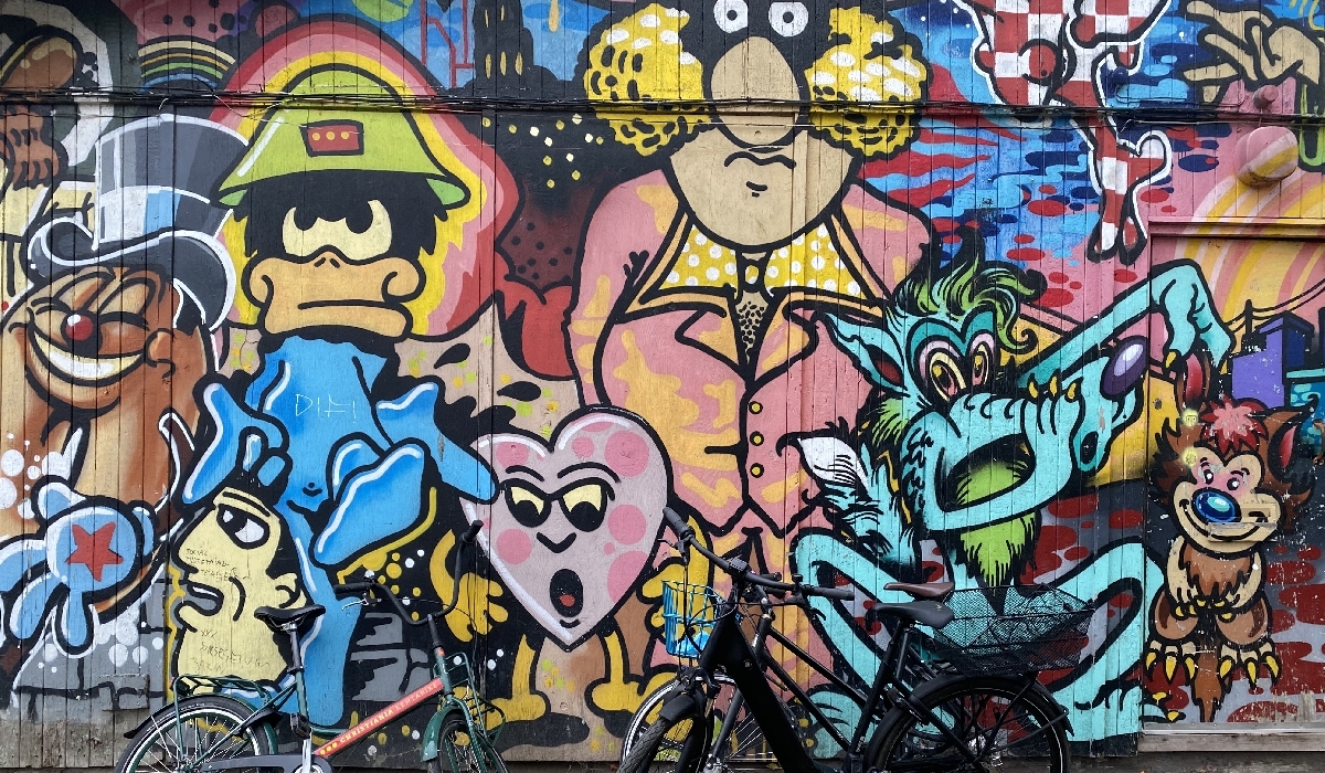Street art à Christiania, Copenhague