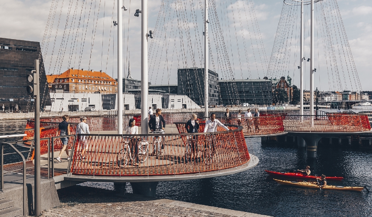 Le Circle bridge, Copenhague