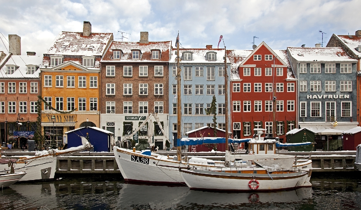 Le port de Nyhavn en hiver