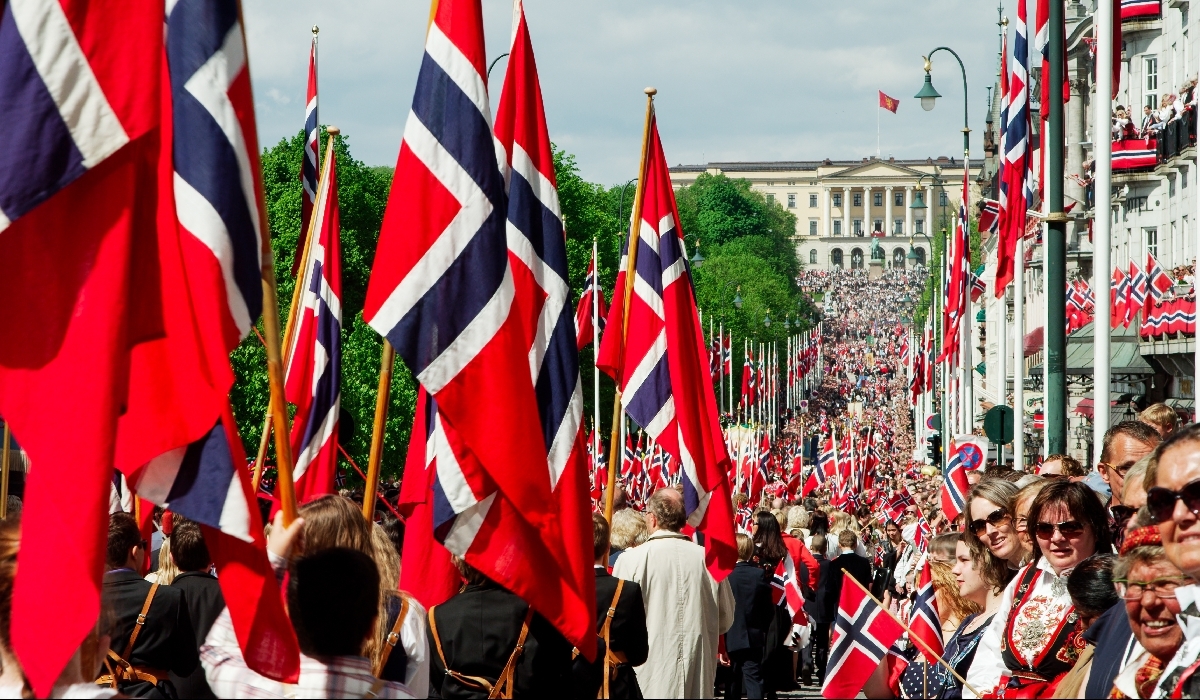 jour de fête national à Oslo, le 17 mai