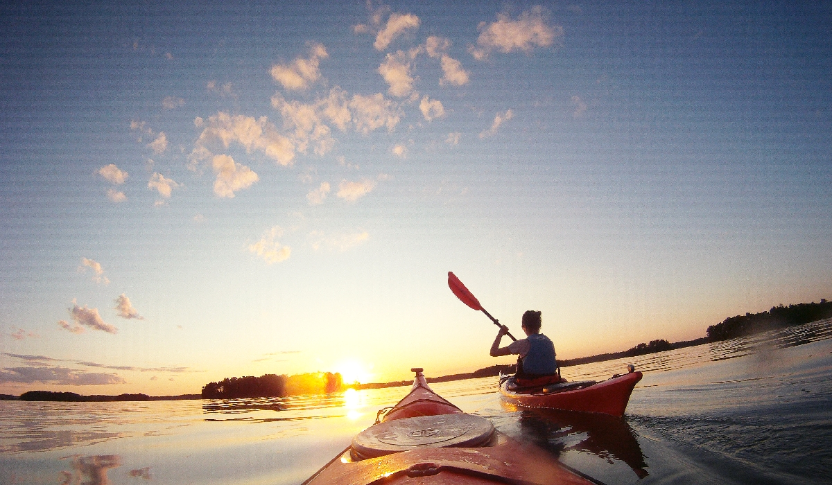 Randonnée en kayak dans la région d'Helsinki