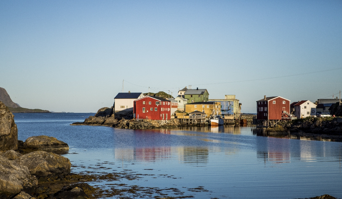 Nyksund en Norvège